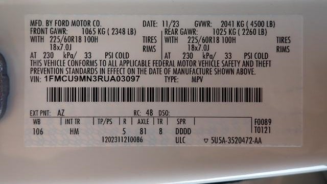 2024 Ford Escape ST-Line