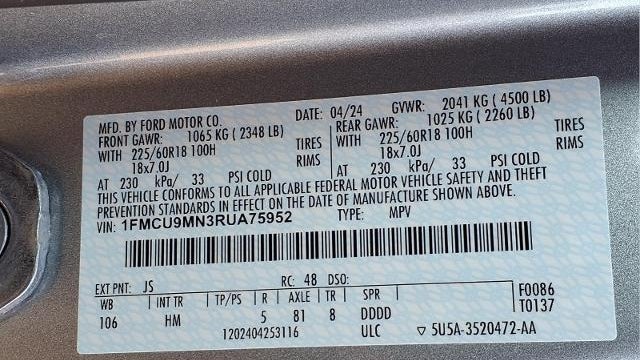 2024 Ford Escape ST-Line