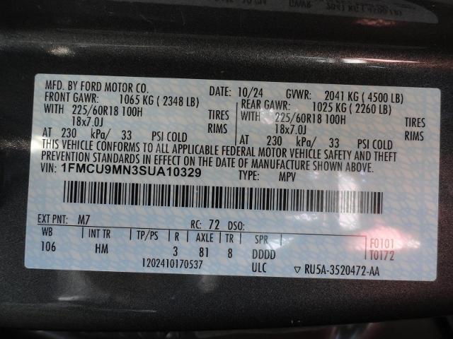 2025 Ford Escape - $26,993