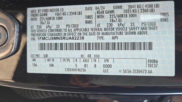 2024 Ford Escape ST-Line