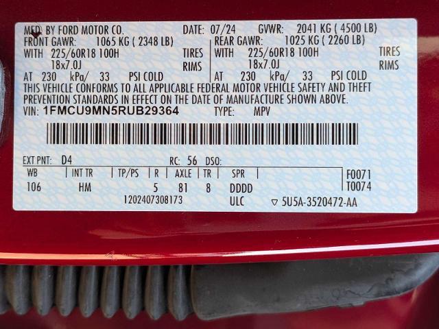 2024 Ford Escape - $28,745