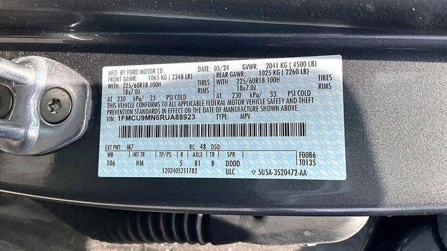 2024 Ford Escape ST-Line