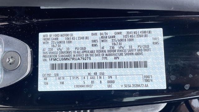 2024 Ford Escape ST-Line