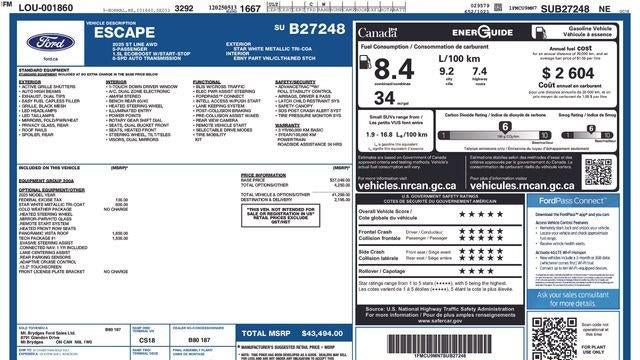 2025 Ford Escape ST-Line