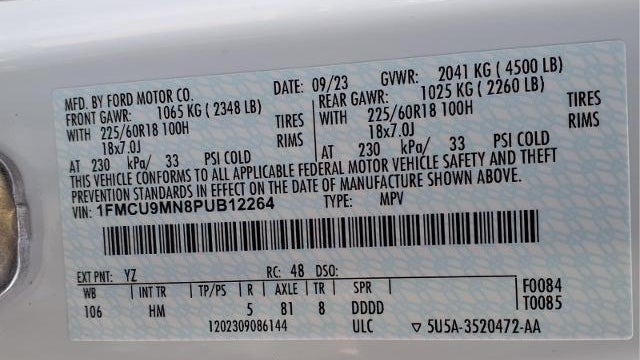 2023 Ford Escape ST-Line
