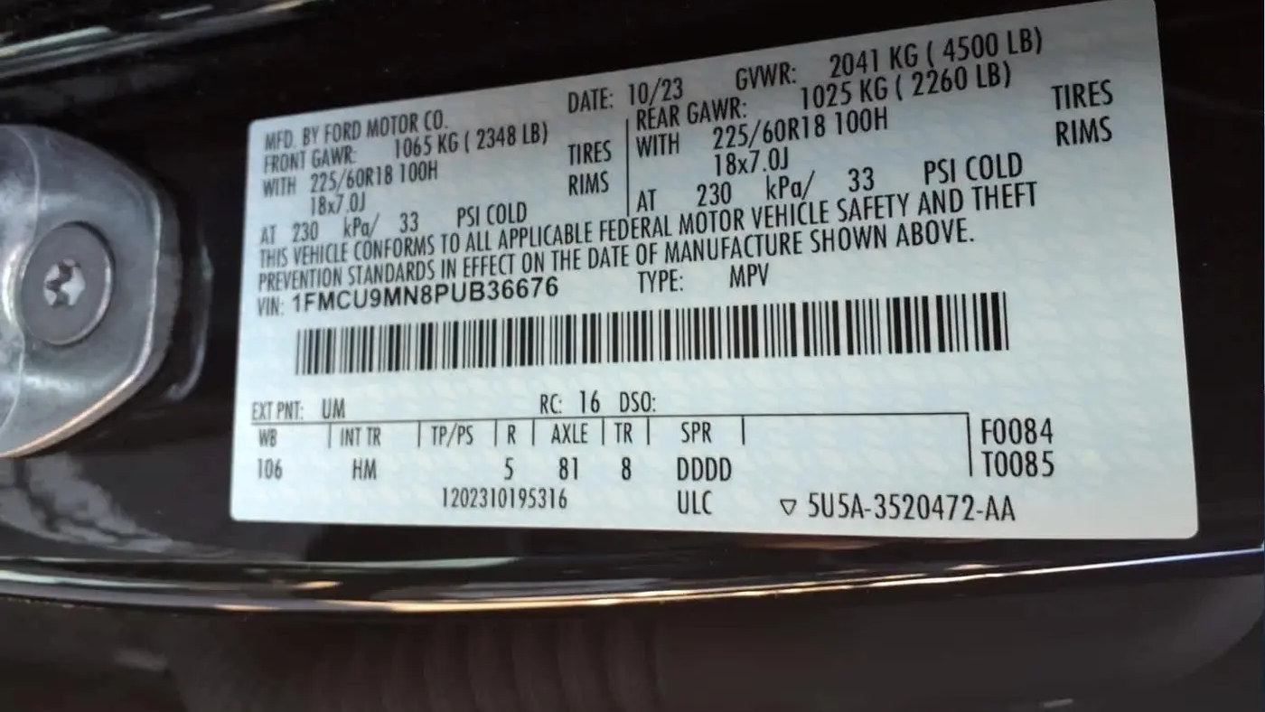 2023 Ford Escape ST-Line