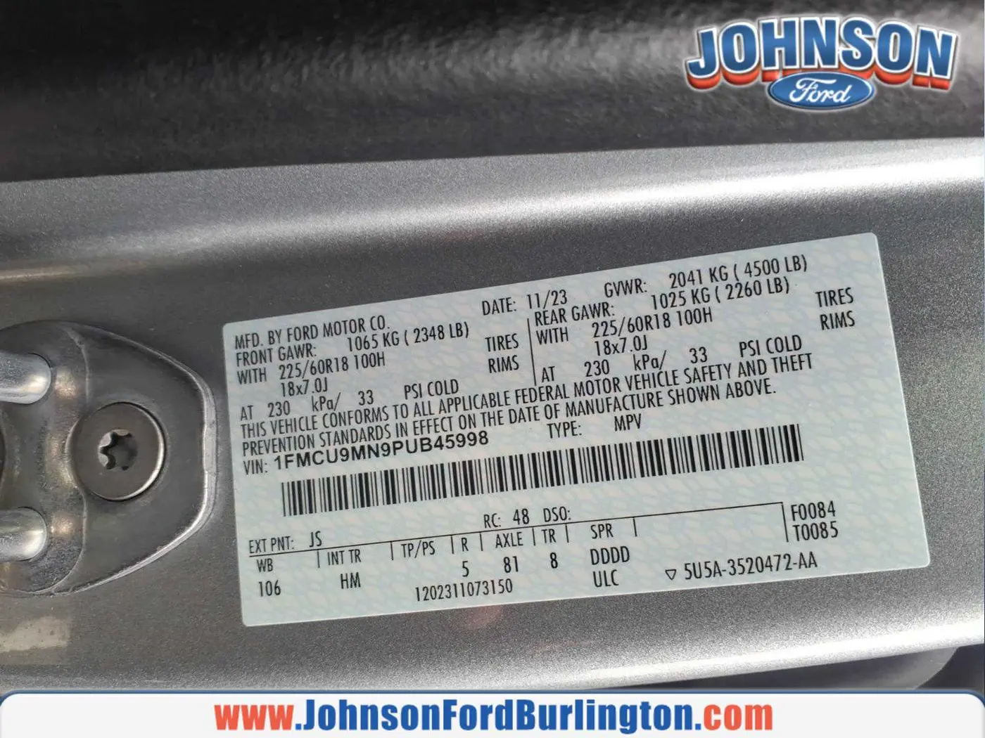 2023 Ford Escape - $23,700