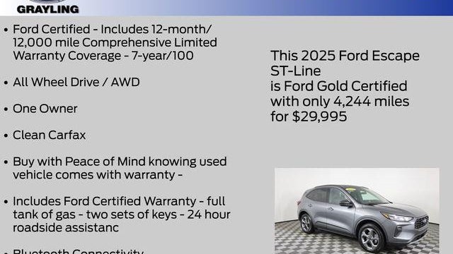 2025 Ford Escape ST-Line