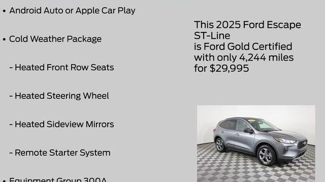 2025 Ford Escape ST-Line