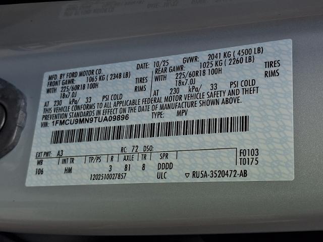 2026 Ford Escape - $26,997