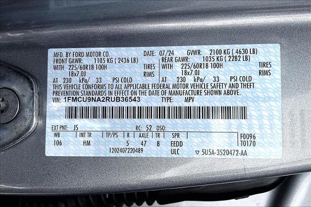2024 Ford Escape - $22,999