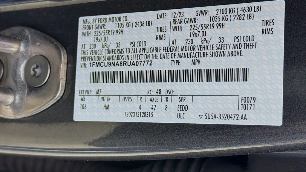 2024 Ford Escape ST-Line Select