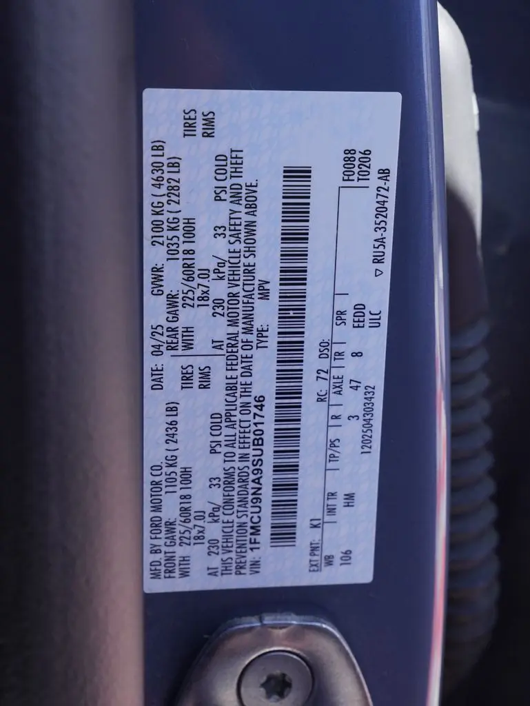 2025 Ford Escape - $22,988