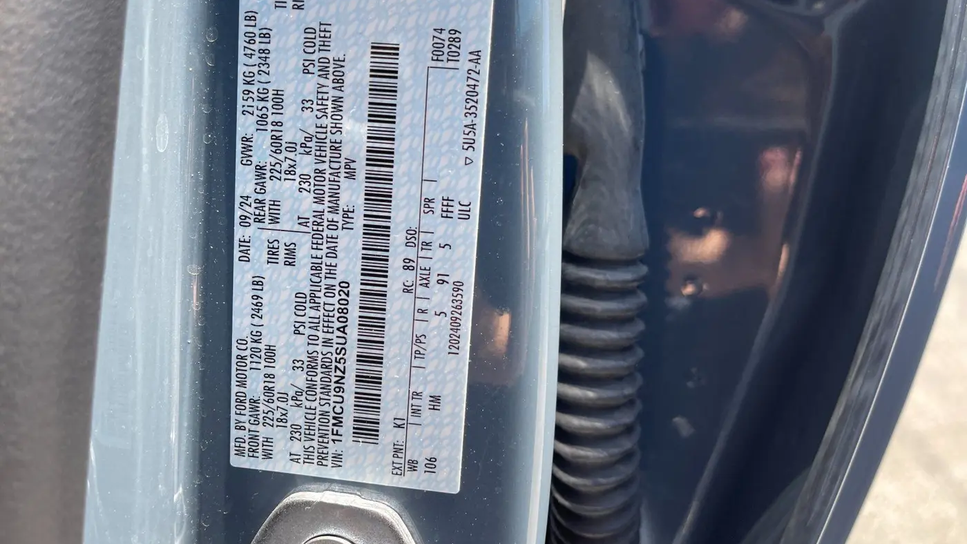 2025 Ford Escape Hybrid ST-Line Select