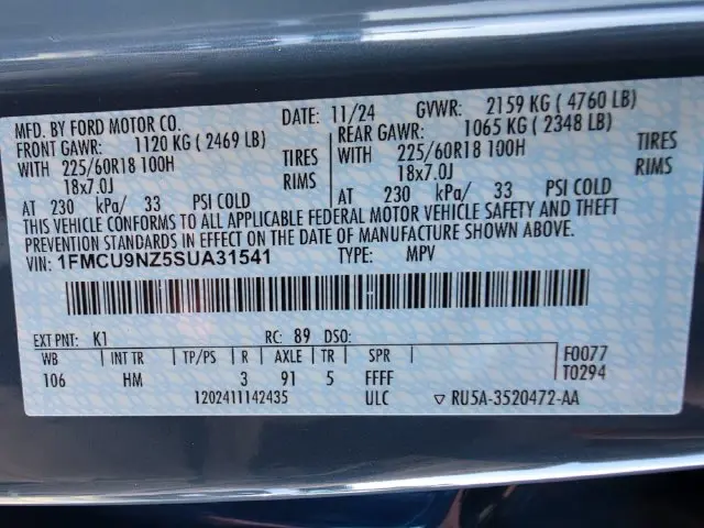 2025 Ford Escape - $27,001