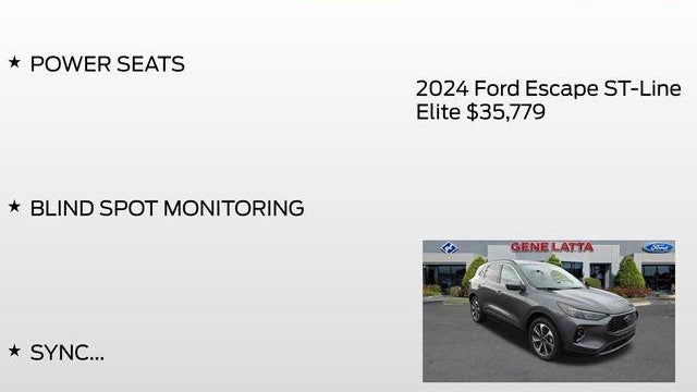 2024 Ford Escape ST-Line Elite