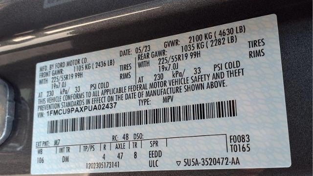 2023 Ford Escape ST-Line Elite