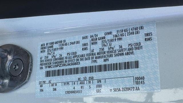 2024 Ford Escape Hybrid ST-Line Elite