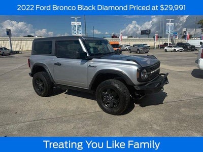 2022 Ford Bronco 4X4 Black Diamond 2DR SUV