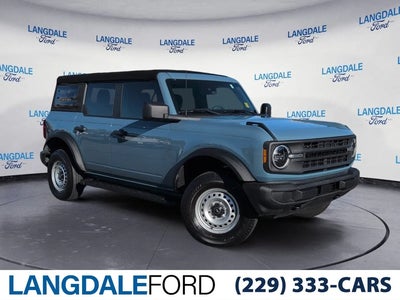 2022 Ford Bronco 4X4 Base 4DR SUV