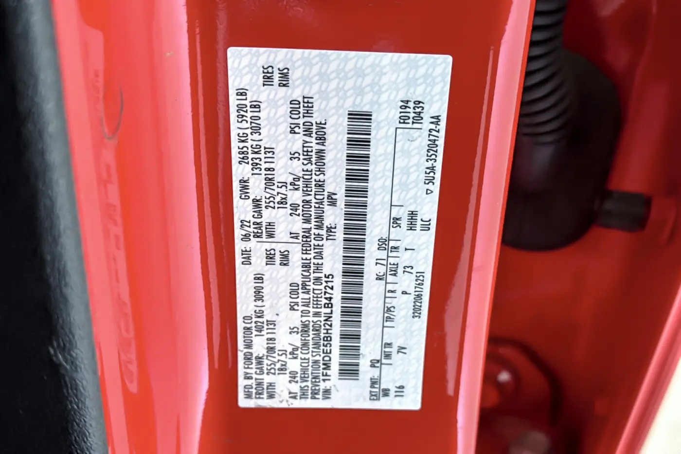 2022 Ford Bronco - $38,417