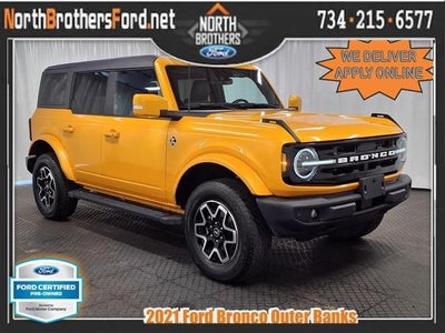 2021 Ford Bronco 4X4 Outer Banks 4DR SUV