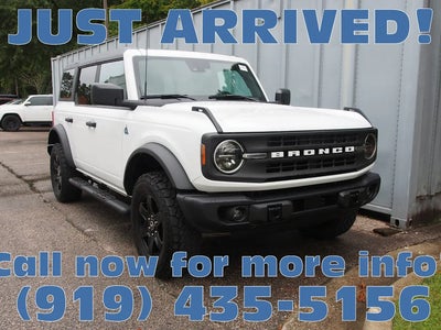 2023 Ford Bronco 4X4 Black Diamond 4DR SUV