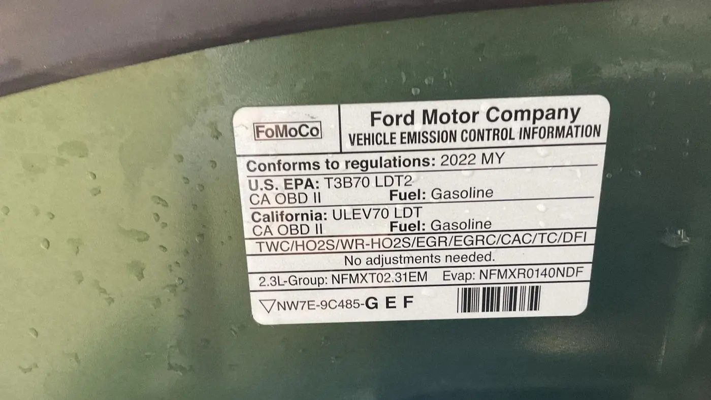 2022 Ford Bronco Base Advanced