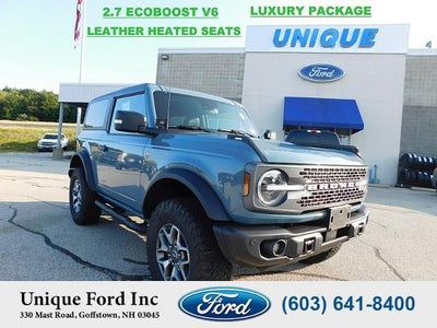 Photo of a 2022 Ford Bronco 4X4 Badlands Advanced 2DR SUV for sale
