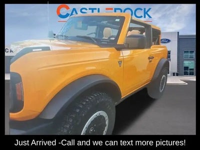 2022 Ford Bronco 4X4 Base Advanced 2DR SUV