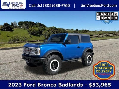 2023 Ford Bronco 4X4 Base Advanced 2DR SUV