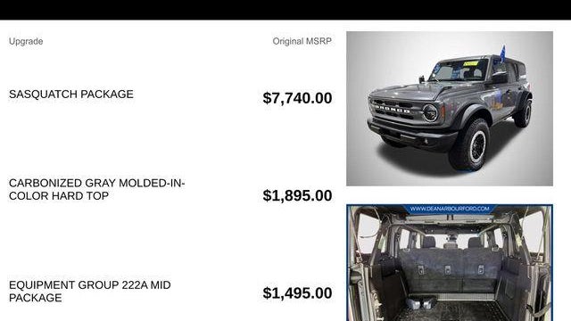2023 Ford Bronco Badlands Advanced