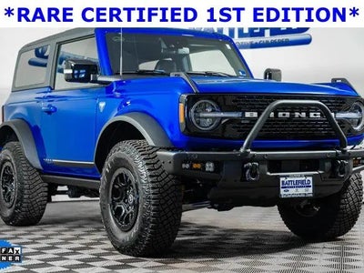 2021 Ford Bronco 4X4 First Edition Advanced 2DR SUV