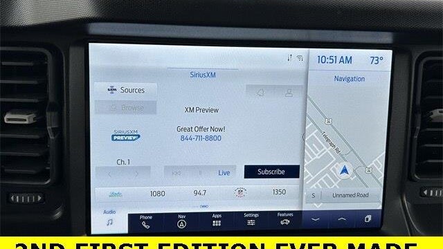 2021 Ford Bronco First Edition Advanced