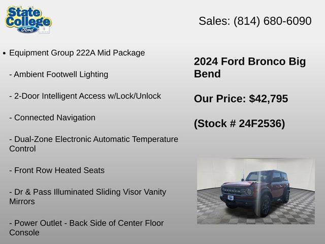 2024 Ford Bronco - $42,795