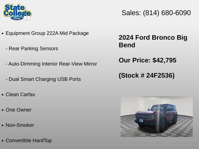 2024 Ford Bronco - $42,795