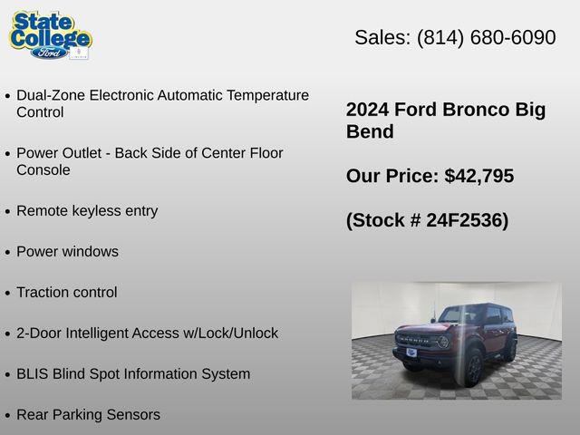 2024 Ford Bronco - $42,795