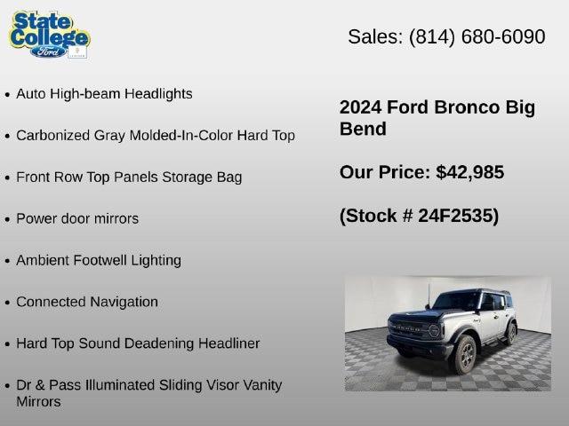 2024 Ford Bronco - $42,985