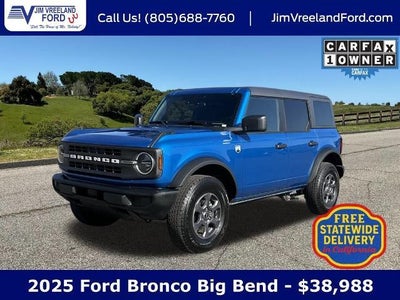 2025 Ford Bronco 4X4 Big Bend 4DR SUV