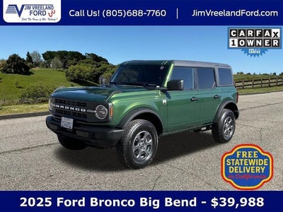 2025 Ford Bronco 4X4 Big Bend 4DR SUV