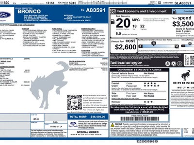 2025 Ford Bronco 4X4 Big Bend 4DR SUV