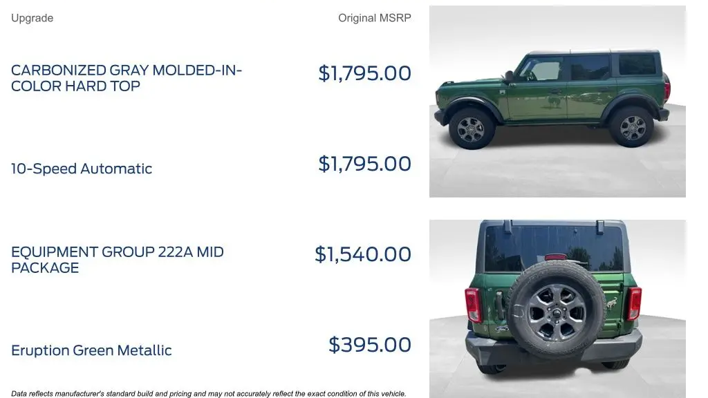 2025 Ford Bronco Big Bend