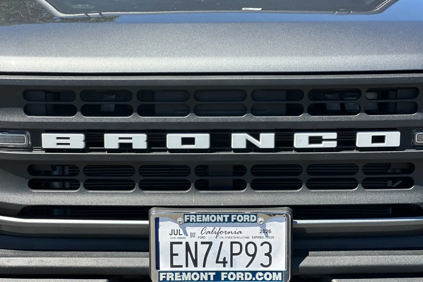 2026 Ford Bronco
