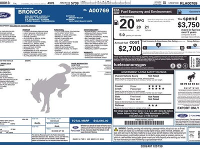 2024 Ford Bronco 4X4 Big Bend 4DR SUV
