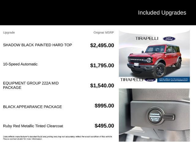 2025 Ford Bronco - $42,622