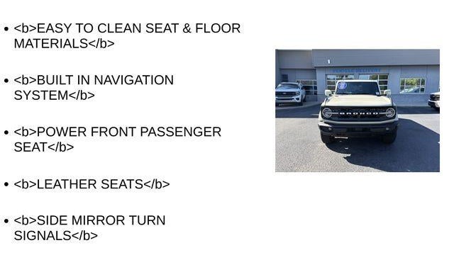 2025 Ford Bronco Outer Banks