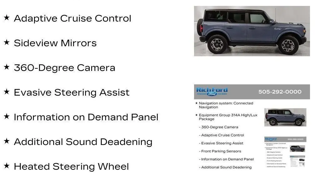 2024 Ford Bronco Outer Banks