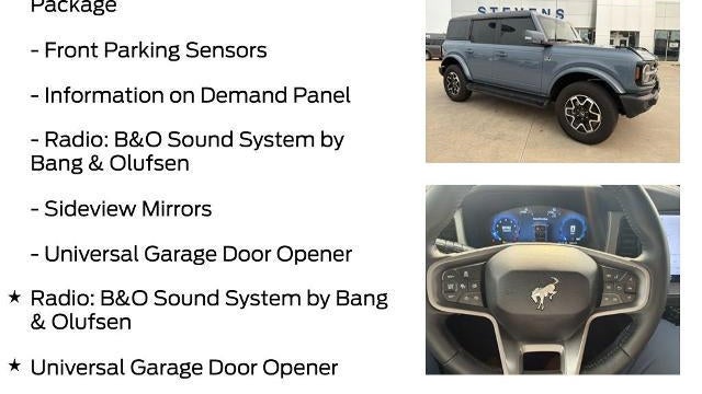 2025 Ford Bronco Outer Banks
