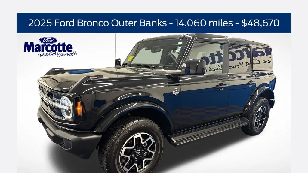 Preowned 2025 Ford Bronco Outer Banks for Sale