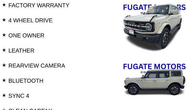2025 Ford Bronco Outer Banks